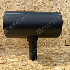 Тройник ПНД 400х110 мм SDR 13,6 с монолитным корпусом