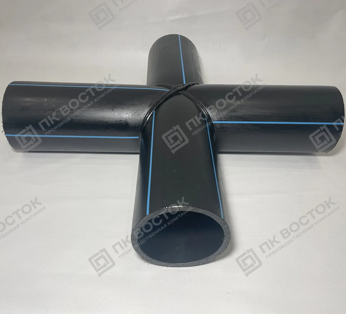 Крестовина ПНД сварная SDR21 75 мм равнопроходная