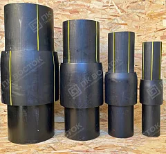 Неразъемное соединение полиэтилен-сталь 315-325 мм SDR 11 газ